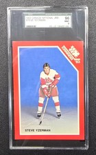 1983 CANADIAN NATIONAL JUNIORS Steve Yzerman HOF Rookie SGC 9.5 today (96 Score)