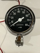 Veglia Borletti Electronic Tachometer X100 Italy With Mount Untested Veglia Borletti Electronic Tachometer X100 Italy With Mount Untested