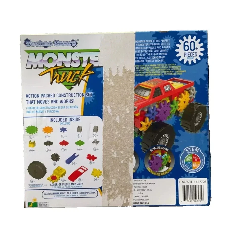 The Learning Journey Techno Gears Monster Truck & Off-Road Racer 2 Pack - Image 4 of 4