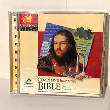 Compton's Interactive Bible NIV New International Ver. CD-ROM BUY 2 GET 2 FREE