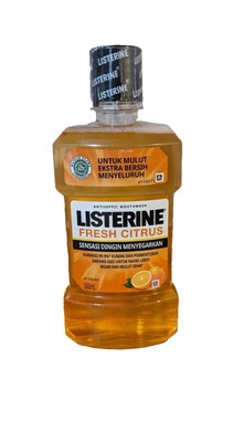 Listerine Ultraclean Fresh Citrus Antiseptic Mouthwash 500ML BRAND NEW SEALED