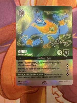Genie - Powers Unleashed (Alternate Art) 20 Disney100 Promos Holo