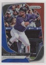 2020 Panini Prizm Tier II Red White & Blue Prizm David Dahl #169 fm0
