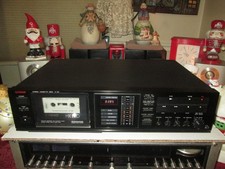 Rare Luxman K-112 3 Head Stereo Cassette Deck Dolby HX PRO B C NR System