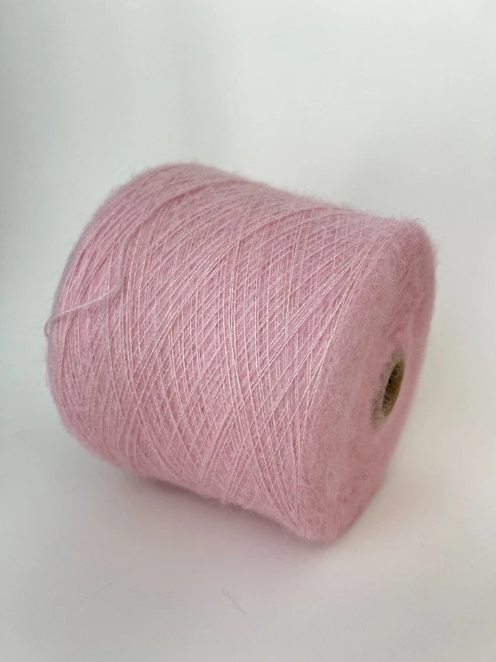 Hilo de mohair sil para niños 100 g/800 m - 60/40 % mohair/seda para niños, hilo sobre cono, por 100 g Foto 3 de 4
