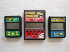 "Radica" 3 - Electronic Hand Held Games