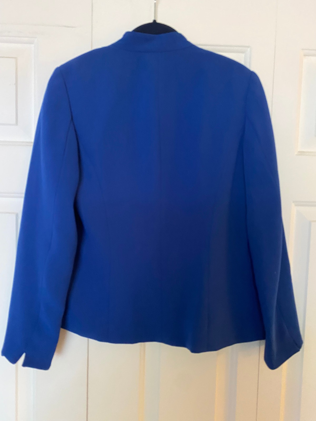 Pendleton Royal Blue Full Zip Blazer, Shoulder Pa… - image 4