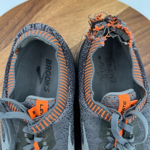 Größe 11,5 D Brooks Herren Levitate 2 Grau/Orange Laufen Sneaker Schuhe 1102901D026 - Bild 12 von 14