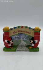 Disney Parks Walt Disney World Photo Frame Mickey & Minnie Mouse Resin
