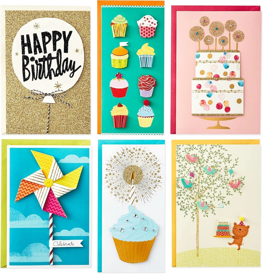 Hallmark All Occasion Handmade Boxed Set of Assorted Greeting Cards with Card Or - Image 4 of 4
