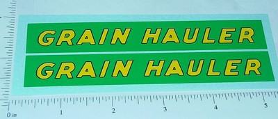 Tonka Grain Hauler Semi Trailer Sticker Pair TK-020