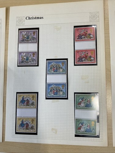 Juegos de pares de canaletas GB MNH en 5 hojas L532 - Imagen 3 de 6
