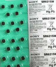 20 SONY 364 LR621 SR621 SR621SW Button Cell Batteries