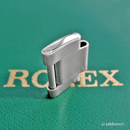 Rolex Genuine 1 Link Oyster Bracelet 78360 78690 78790 Watch Parts SS 15.5mm #5 - Picture 3 of 5