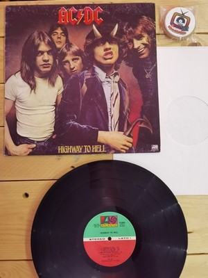 AC/DC - Highway to Hell 1st Press ITALY 1979 Vinyl 33 Umdrehungen Vinyl Schallplatte LP acdc