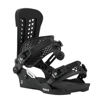 Union Force Classic Men's Snowboard Bindings, Black, Medium MY26