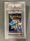 PSA 9 Pokémon Base Set Blastoise Booster Pack Unlimited Thin Font WOTC Sealed