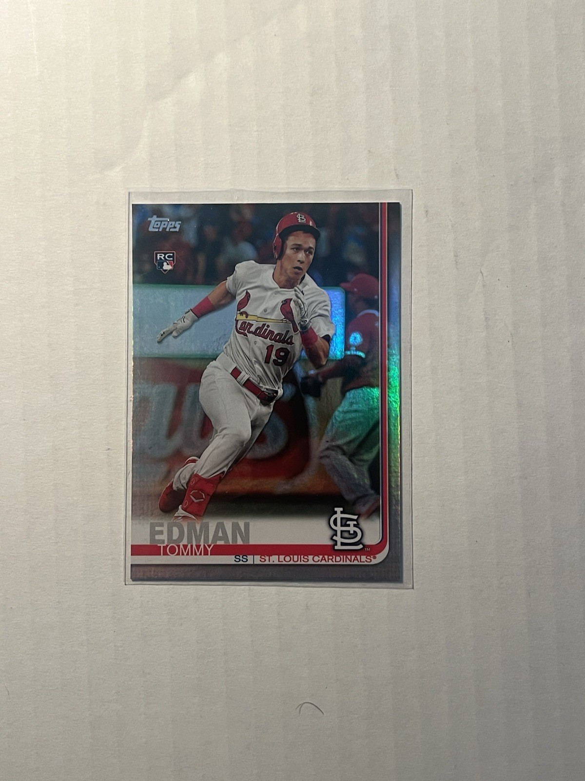 RARE ONLY ROOKIE! Rainbow Foil TOMMY EDMAN 2019 Topps Update #US84 RC Dodgers