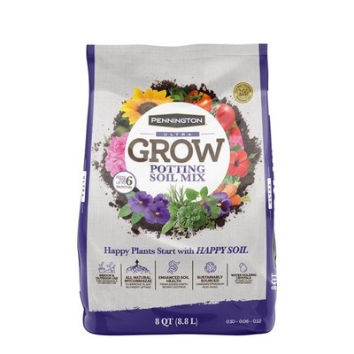 Ultra Grow Parsley and Potting Soil Bundle 2.5 lb 8 Quart Bag