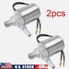 2pcs Solenoid Valve For Train Horn Air Tank Compressor 14 Air Tube 12v 200psi 2pcs Solenoid Valve For Train Horn Air Tank Compressor 14 Air Tube 12v 200psi