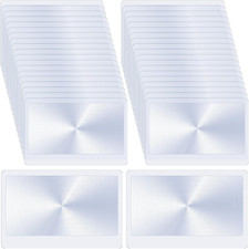 100 Piece Thin Fresnel Lens Credit Card Size Pocket Magnifier Portable Reading M