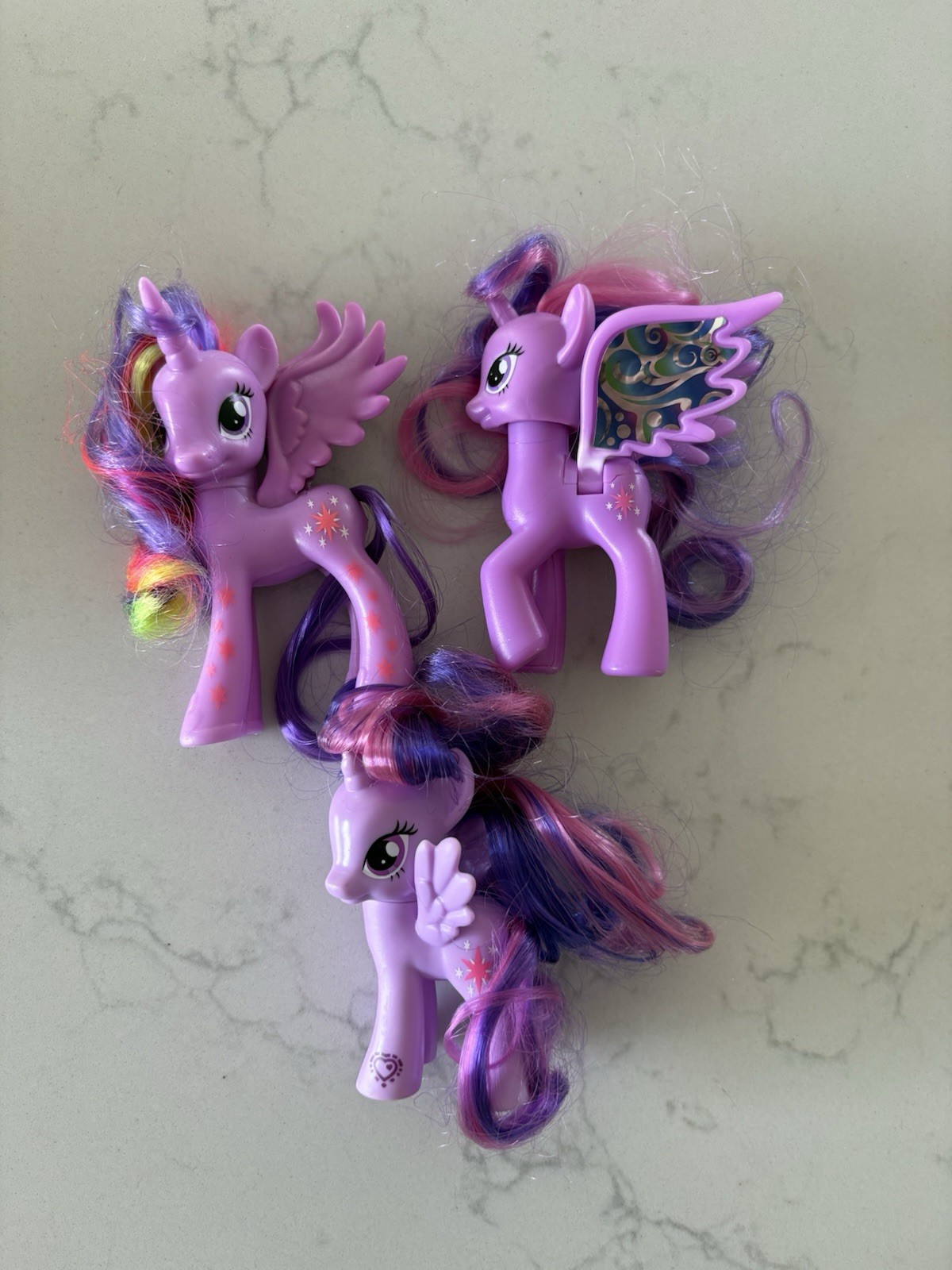My Little Pony MLP G4 FIM Brushable Lot Of Twilight Sparkle