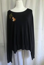 Modcloth x Collectif Jumper s.30 NWT Machi Foxy Pullover Knitted 