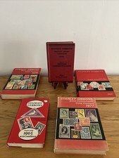 Stanley Gibbons Stamp Catalogue Collection X 5 Books - 1958 1965 1969 1976 1979