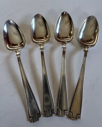 Gorham Etruscan 1913 Sterling Silver TEASPOONS SET OF 4 No Monogram