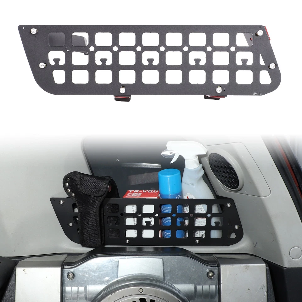 Trunk Right Side Window Storage Fence Molle Panel For Toyota FJ Cruiser 2007-21 — 第 3/4 张图片