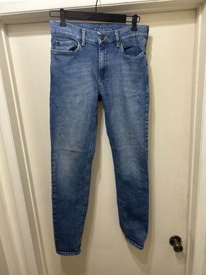 Mott & Bow Benson Skinny Jeans Mens Size 30 x 32 Light Blue Denim Stretch $129