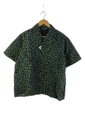 WACKO MARIA × GRAMICCI LEOPARD OPEN COLLAR Short Sleeve Shirts S Used