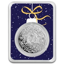 1 oz Silver Round - Nativity (Ornate Design, Limited Edition) 96.66 per troy oz