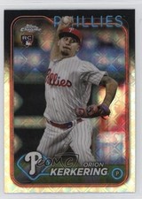 2024 Topps Chrome Logofractor Edition Orion Kerkering #180 10y3