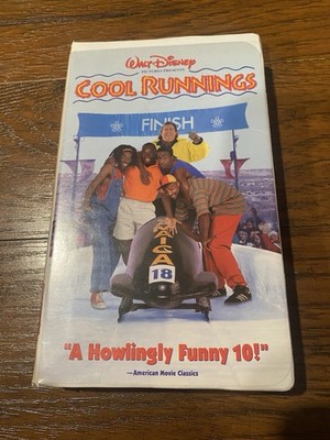 Vtg Cool Runnings VHS 1994 Walt Disney Clamshell Case Movie