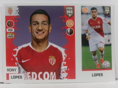 2018-19 Panini Fifa 365 Album Stickers AS MONACO #138 RONY LOPES