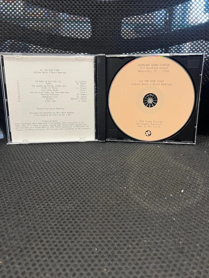 All the Good Times by Welch, Gillian / Rawlings, David (CD, 2021) Import - Image 2 of 3