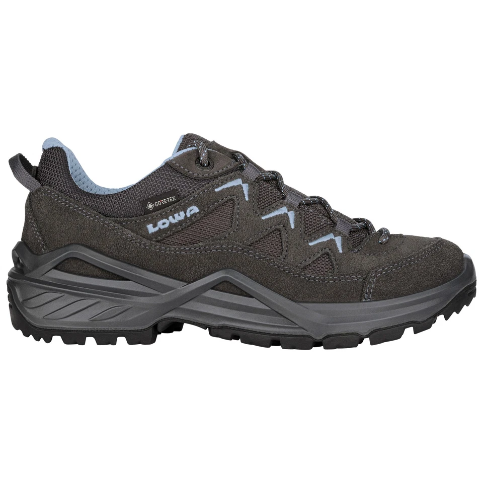 Lowa Sirkos EVO GTX LO Ws Wanderschuhe graphit/eisblau 