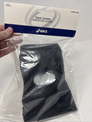 Asics Take Down Wrestling 1 Sleeve Knee Pad Adult XS/S  Black ZD0153 (INV233)