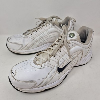 Nike Herren T Lite VIII UK 11 386766-141 Weiß Freizeitschuhe Monarch All White