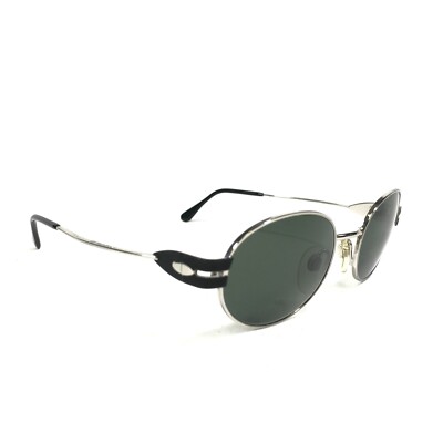 Vogue Sunglasses VO3225-S 424 Silver Round Frames with Green  display picture 3