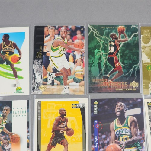 Gary Payton Lot 20 Cards Upper Deck Fleer Metal Gold Reserve Basketball NBA NM - Picture 3 of 13