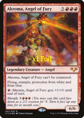 MTG V15 TSR Akroma, Angel of Fury MINT (SELECT) | eBay