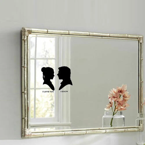 Star Wars Han Solo Leia love for Macbook Air/Pro Laptop Car Vinyl Decal Sticker - Image 3 of 4