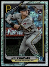 2024 Bowman Nick Gonzales #62 Chrome Mega