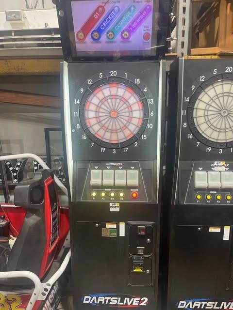 DIGITAL 'DARTSLIVE2' VIDEO DARTBOARD COIN OPERATED | eBay