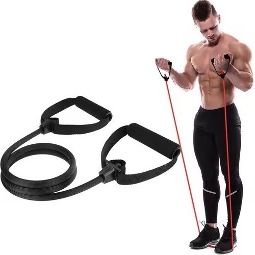 Fitness Yoga Pilates Bar with Resistance Bands Portable Home Gym Workout - Picture 11 of 18
