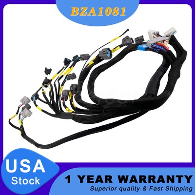 Tucked Engine Harness CNCH-OBD2-1 for 1993-1997 Honda Civic del Sol B16 B18 D16