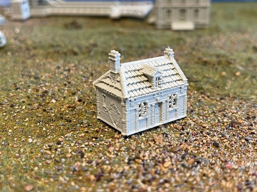 Pegasus Bridge Cafe Gondree Church Town Hall House Benouville Normandy 6mm WW2 - Picture 42 of 49