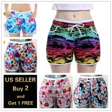 Multi-color Women's Sports Shorts Yoga Gym Jogging Lounge Summer Beach Pants